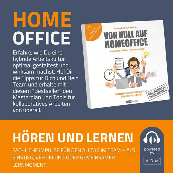Von Null auf Homeoffice - Das Hörbuch zum Masterplan