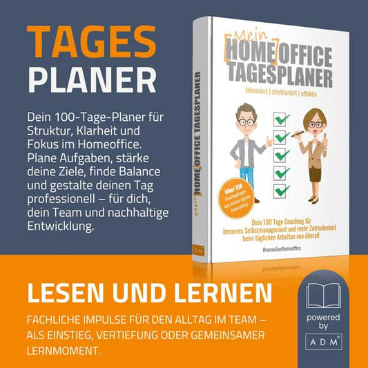 Tagesplaner - Homeoffice, Mobiles arbeiten