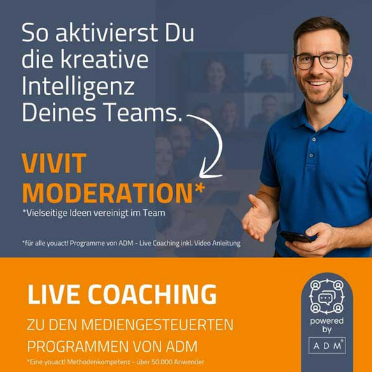 VIVIT Live-Coaching – Professionell moderieren mit Wirkung